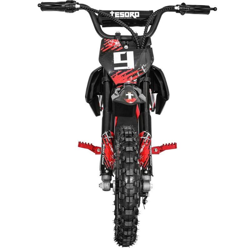 Moto de Cross 36V Vermelha - Moto elétrica para crianças, imagem frontal