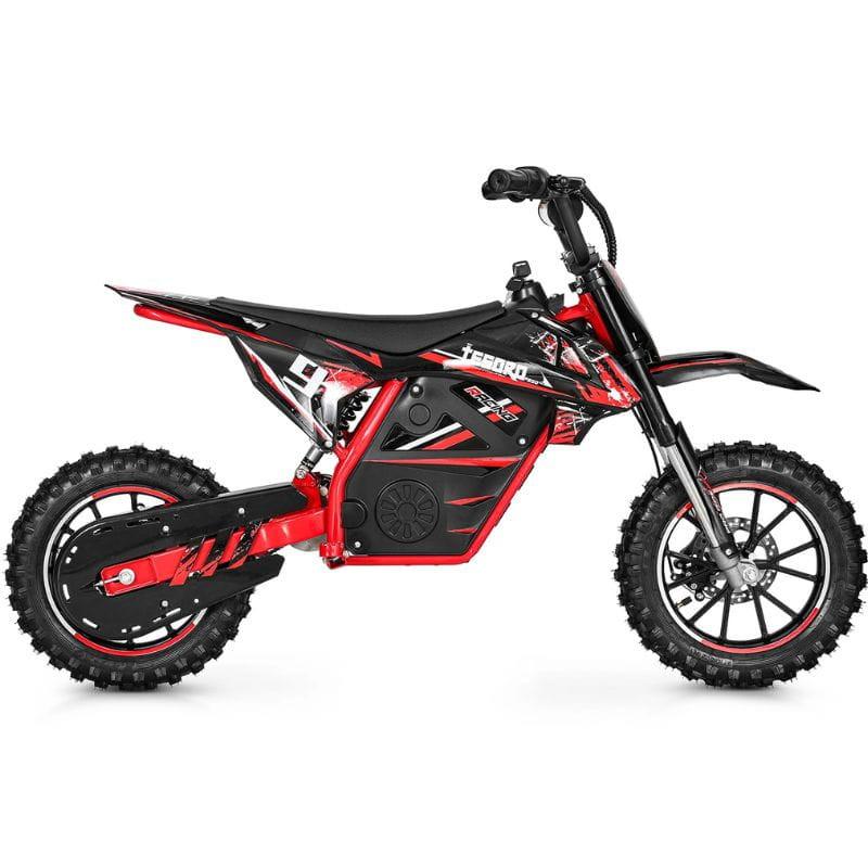 Moto de Cross 36V Vermelha - Moto elétrica para crianças, imagem perfil direito