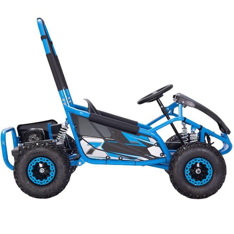Mud Monster GoKart 48V Azul - Coche eléctrico para niños, imagen de perfil