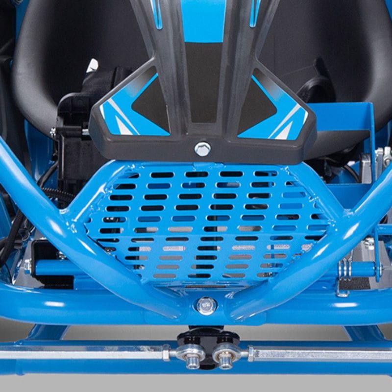 Mud Monster GoKart 48V Azul - Coche eléctrico para niños, imagen de la parrilla delantera