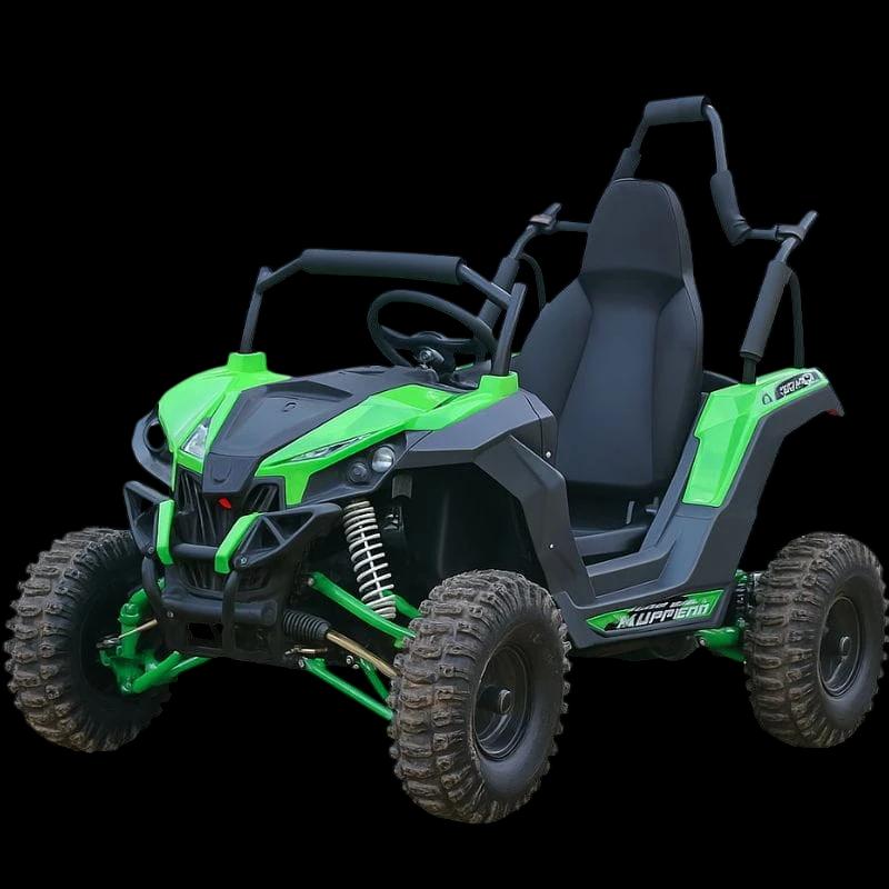 Buggy UTV tout-terrain 48 V vert - Voiture électrique pour enfants
