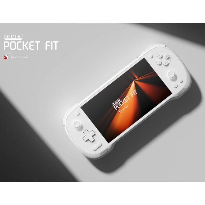 Ayaneo Konkr Pocket FIT Snapdragon G3 Gen 3 8 Go/128 Go Blanc, image réelle