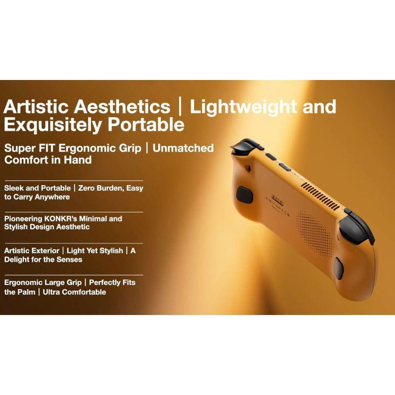 Ayaneo Konkr Pocket FIT Snapdragon G3 Gen 3 8 Go/128 Go Blanc, design