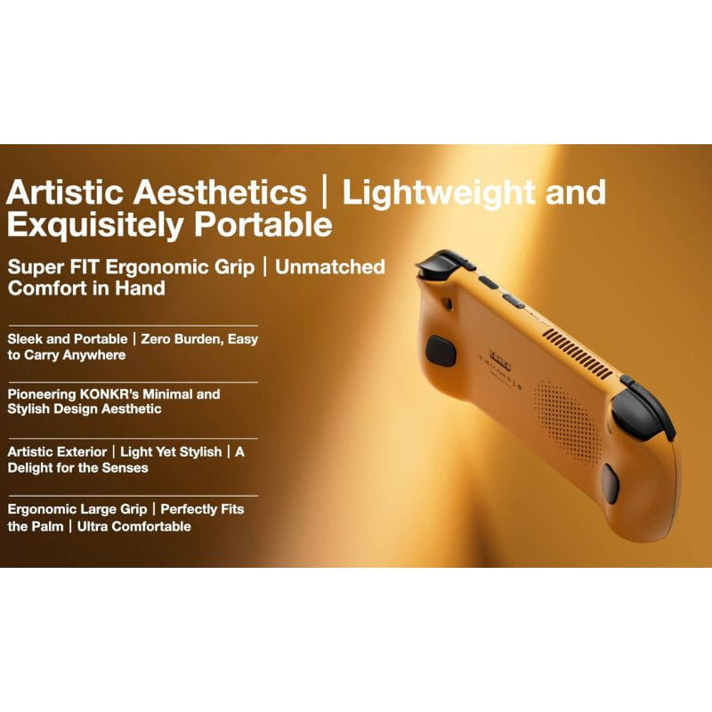 Ayaneo Konkr Pocket FIT Snapdragon G3 Gen 3 12 Go/512 Go Noir, design  