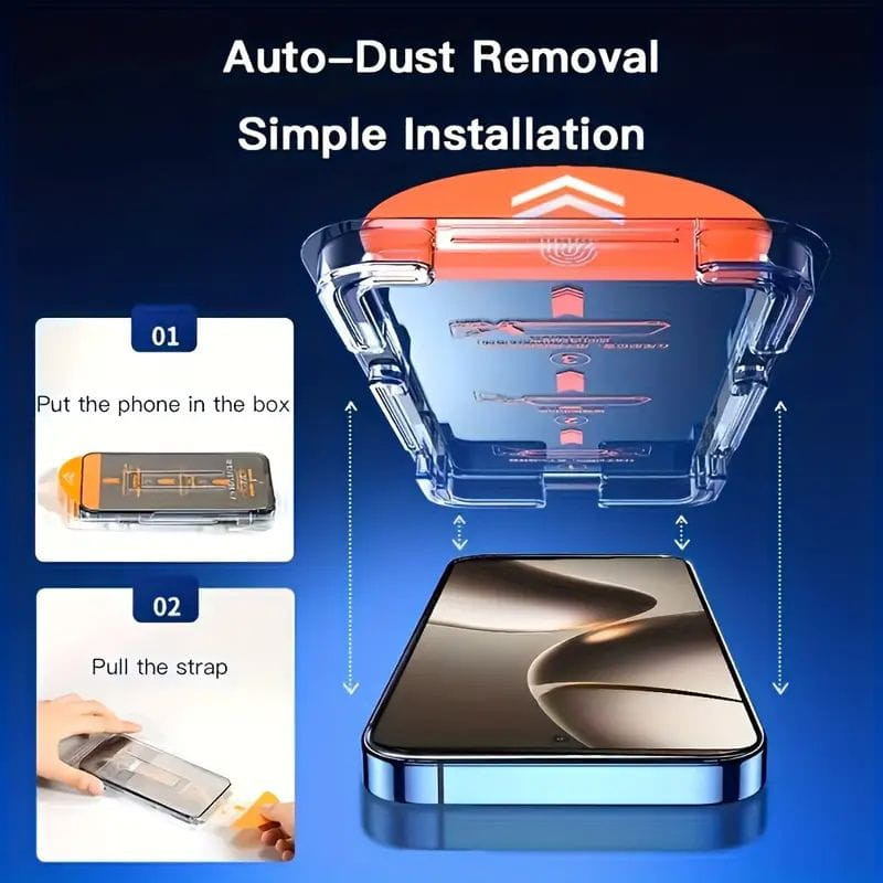 Protecteur d'écran en verre résistant aux chocs, anti-espionnage et imperméable pour Samsung Galaxy S25 Ultra 5G, installation simple.