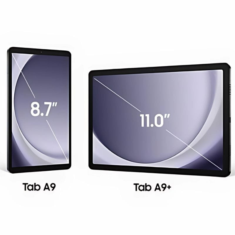 Samsung Galaxy Tab A9+ SM-X210 11 pouces - Graphite, taille