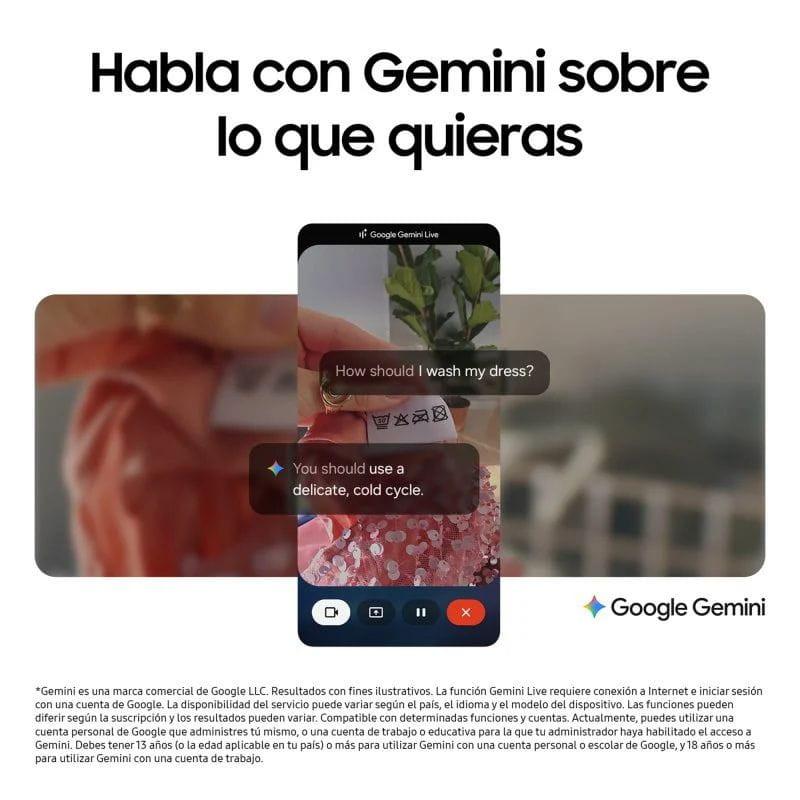 Samsung Galaxy A17 4G 8GB/256GB Gris, con Gemini