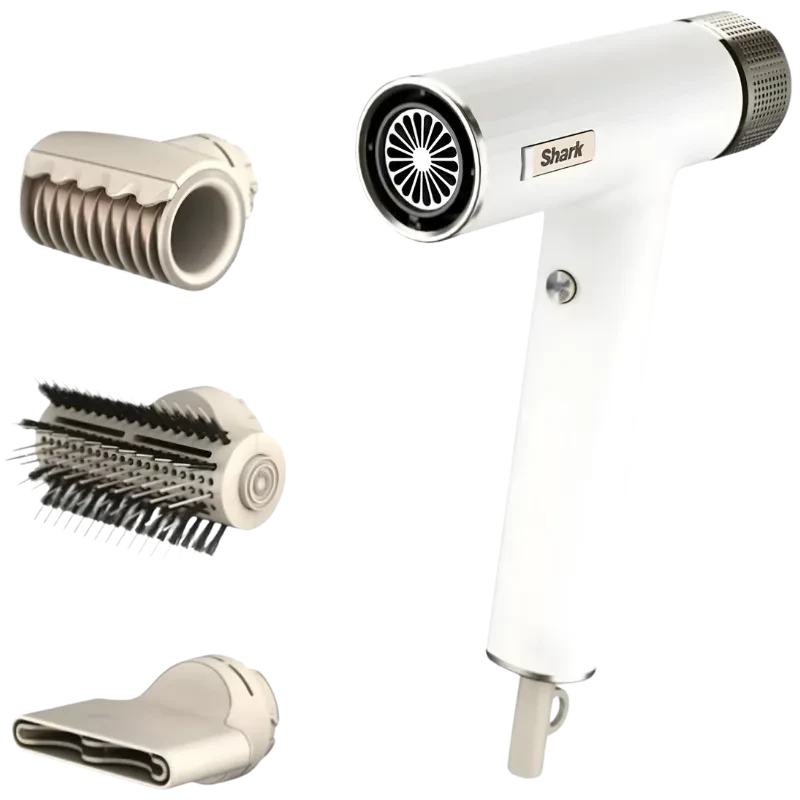 Shark SpeedStyle Sèche-cheveux avec 3 accessoires - pour cheveux lisses et ondulés