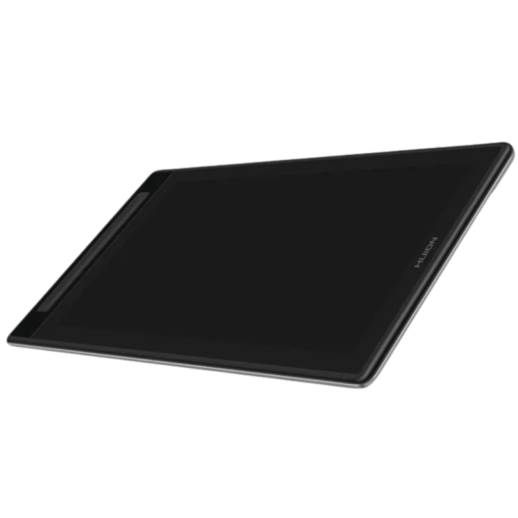 Huion Kamvas Pro 16 GT1602, mesa gráfica 15,8 pol 2,5K 186 ppi, tela preta fosca com bordas finas e acabamento metálico, design ultrafino elegante