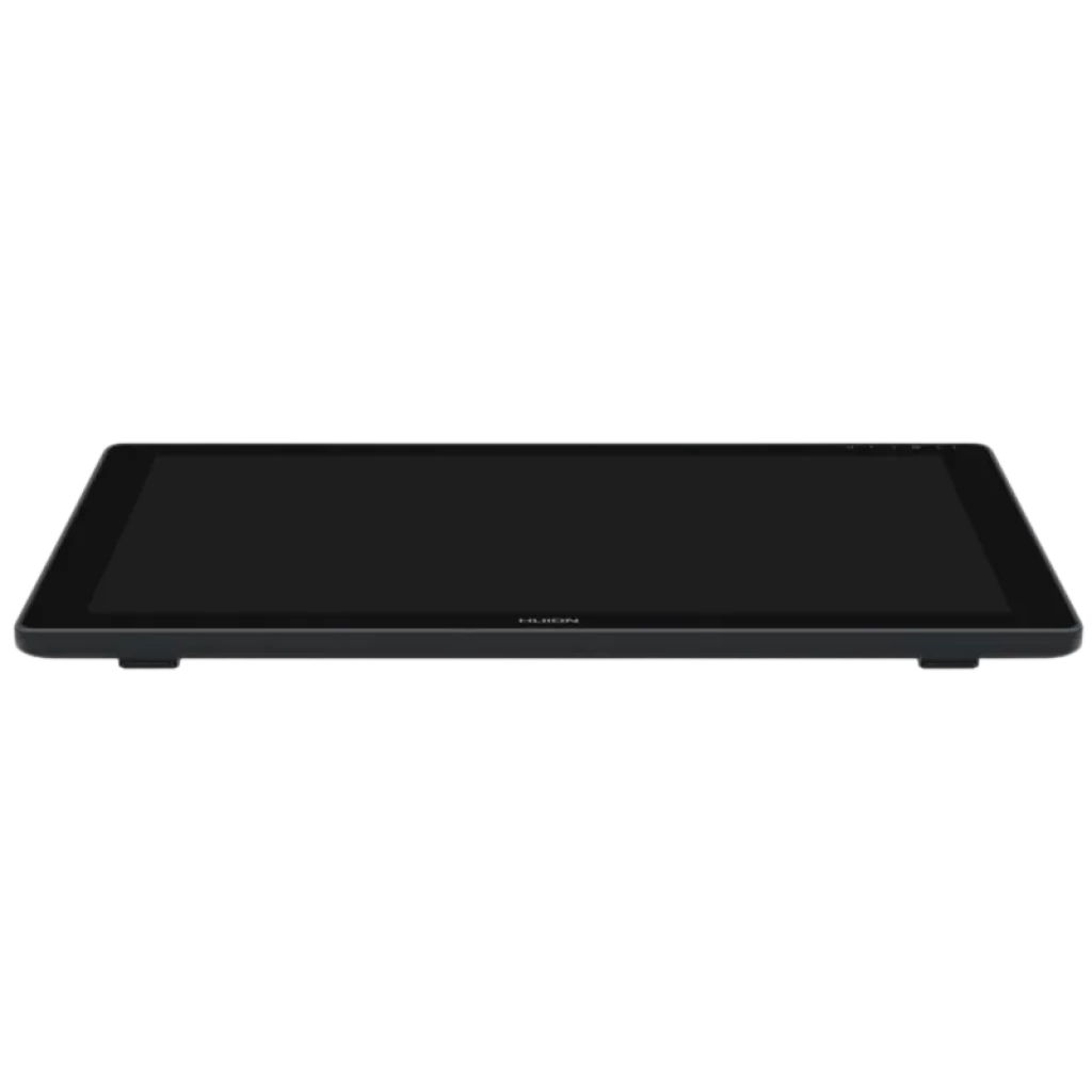 Pantalla gráfica Huion Kamvas 24 de 23,8 pulgadas con panel QHD 2560 x 1440, bordes delgados y superficie amplia negra para dibujo profesional