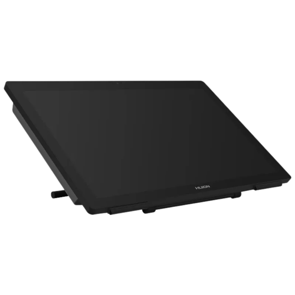 Huion Kamvas Studio 24 KS2401 con pantalla IPS QHD de 24 pulgadas, biseles delgados y soporte ajustable, diseño negro profesional para dibujo digital