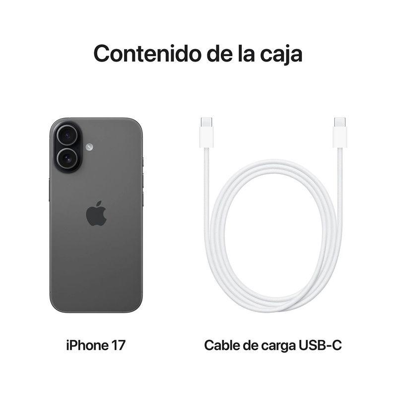 Contenu de iPhone 17 256Go Noir