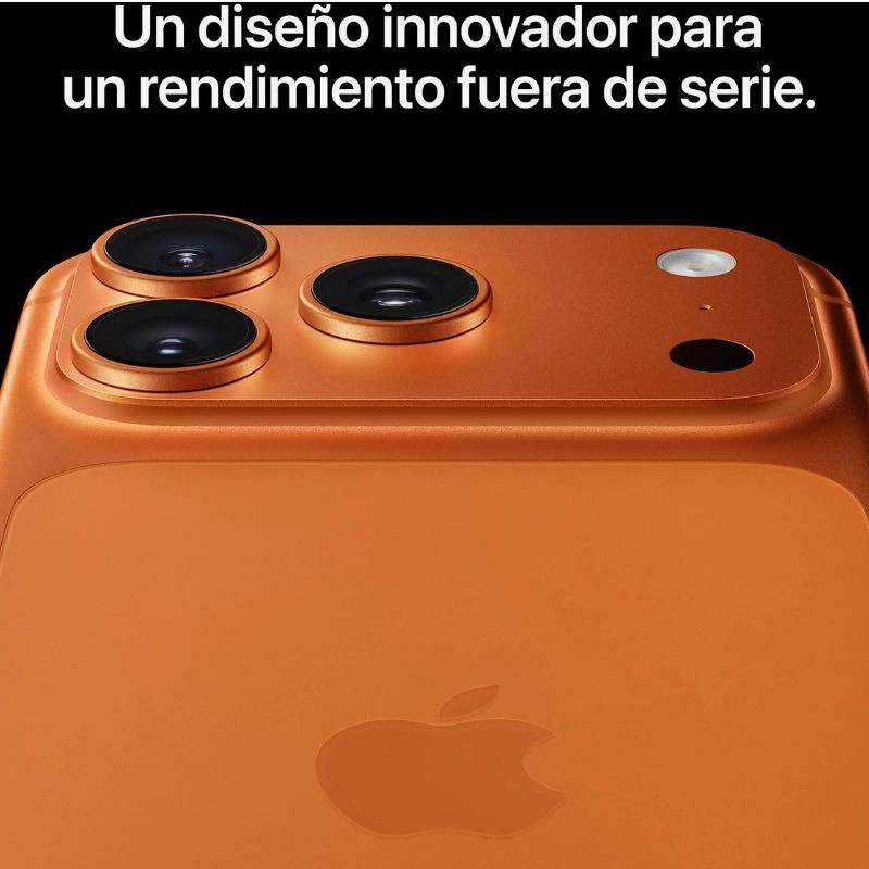 Appareil photo de iPhone 17 Pro Max Orange Cosmique