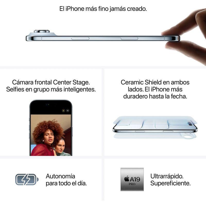 Détails de iPhone 17 Air 256GB Bleu Ciel