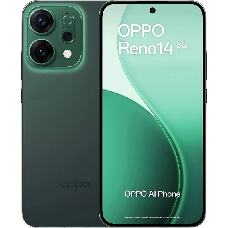 Oppo Reno14 5G 12GB/512GB Luminous Green