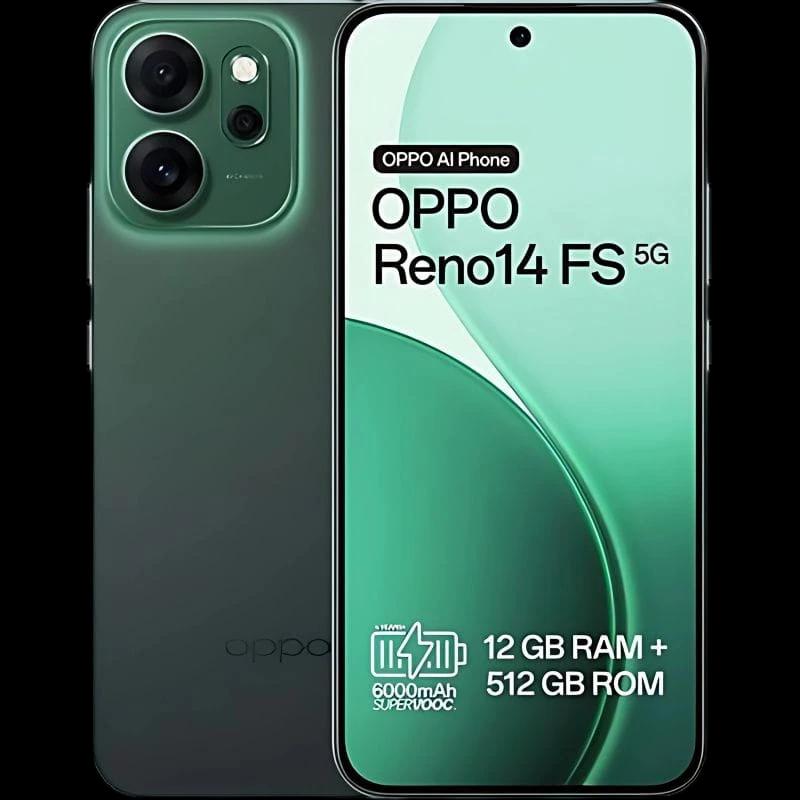 Oppo Reno14 FS 5G 12GB/512GB Luminous Green