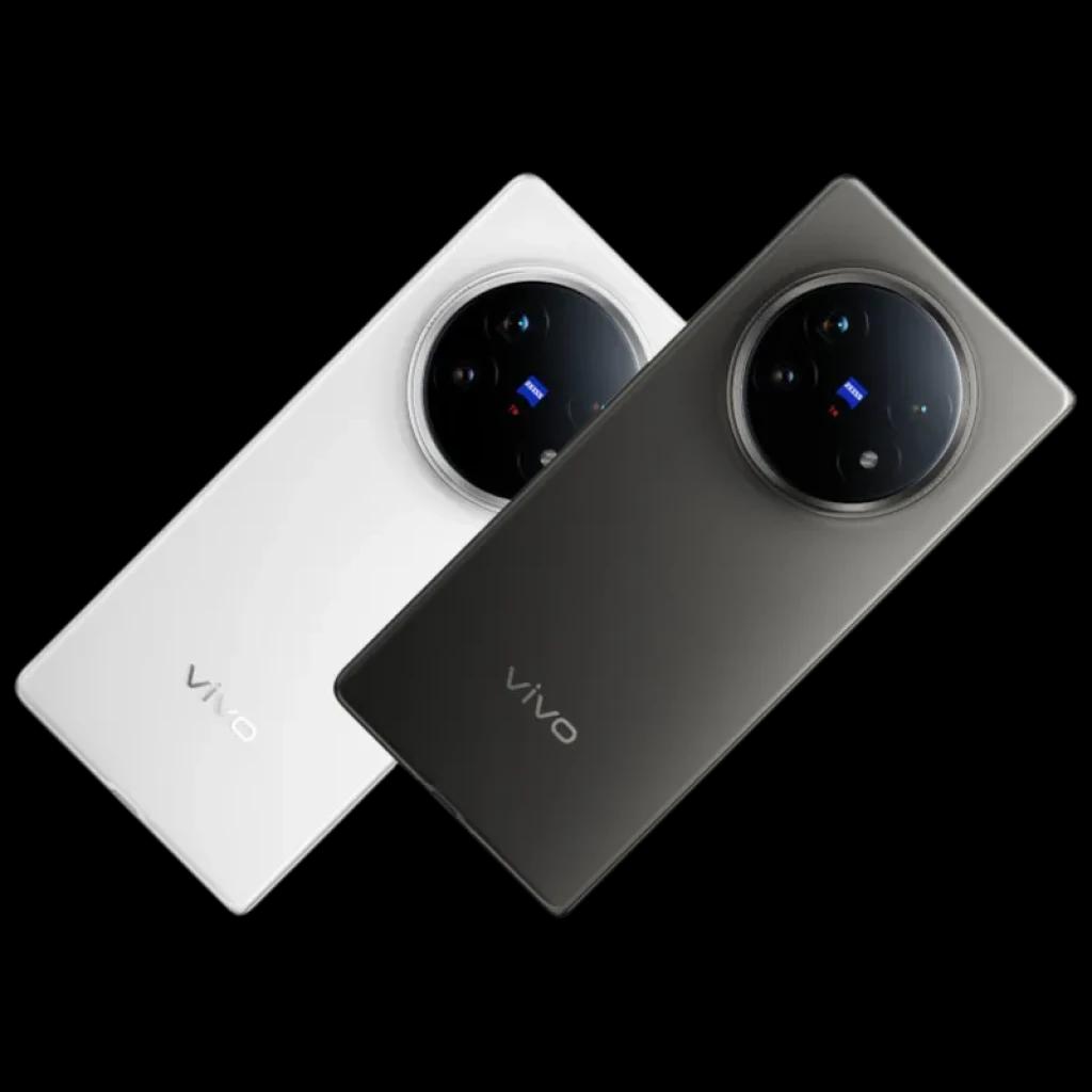 Vivo X Fold 5 16GB/512GB Gris Titanio con dos módulos traseros: acabado mate en gris y blanco, gran cámara circular ZEISS con múltiple lente y flash