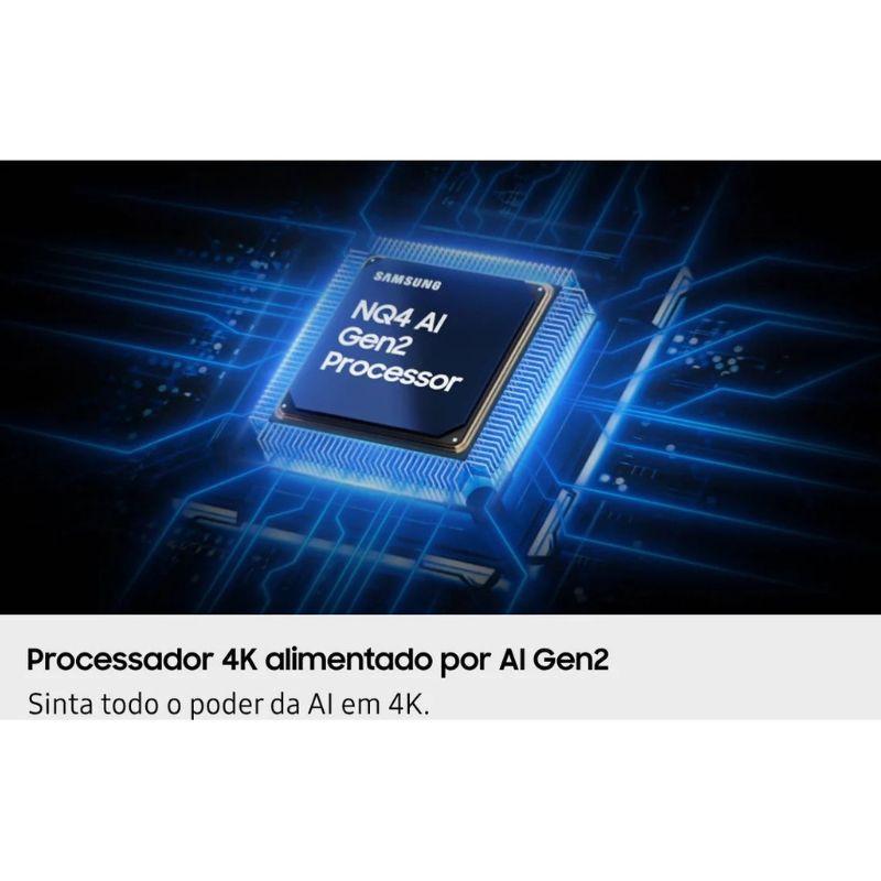 Samsung TQ65QN70FAU 65" 4K Ultra HD Neo QLED Smart TV WiFi Noir, processeur 4K alimenté par AI Gen2