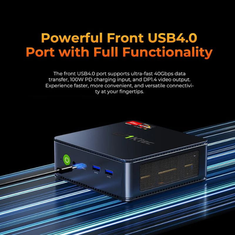 Mini PC GMKtec M6 Ultra AMD Ryzen 5 7640HS 32GB/1TB Windows 11 Pro, USB4.0