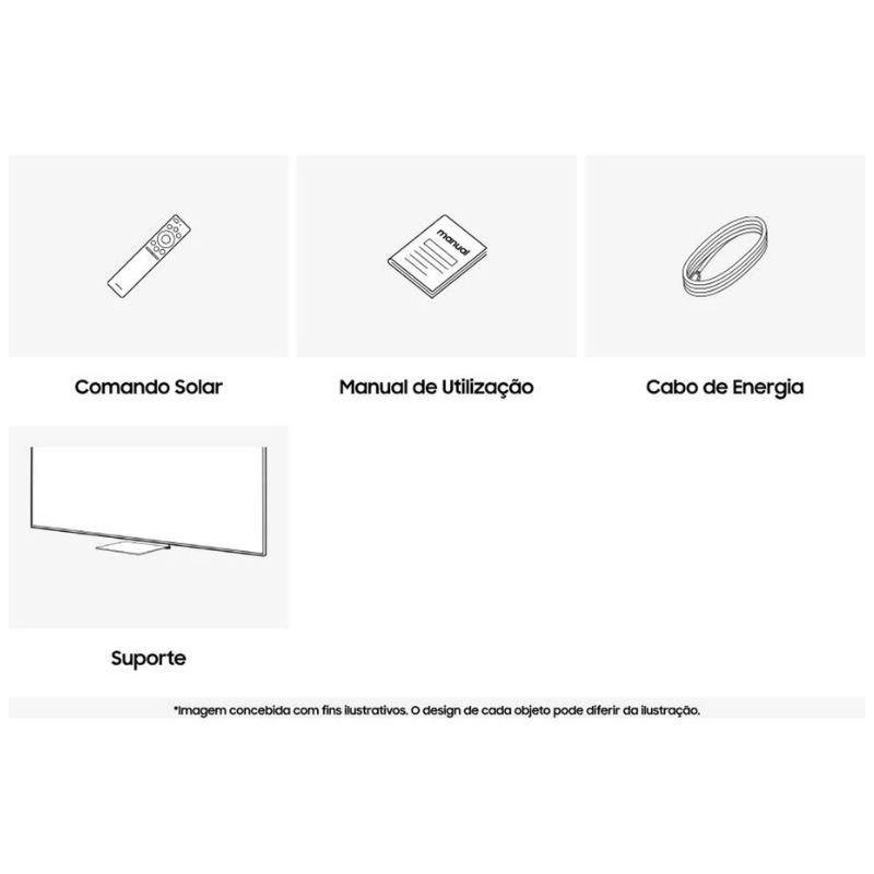 Samsung QN90F TQ50QN90FAT 50 4K Ultra HD Neo QLED Smart TV Negro, contenido del paquete