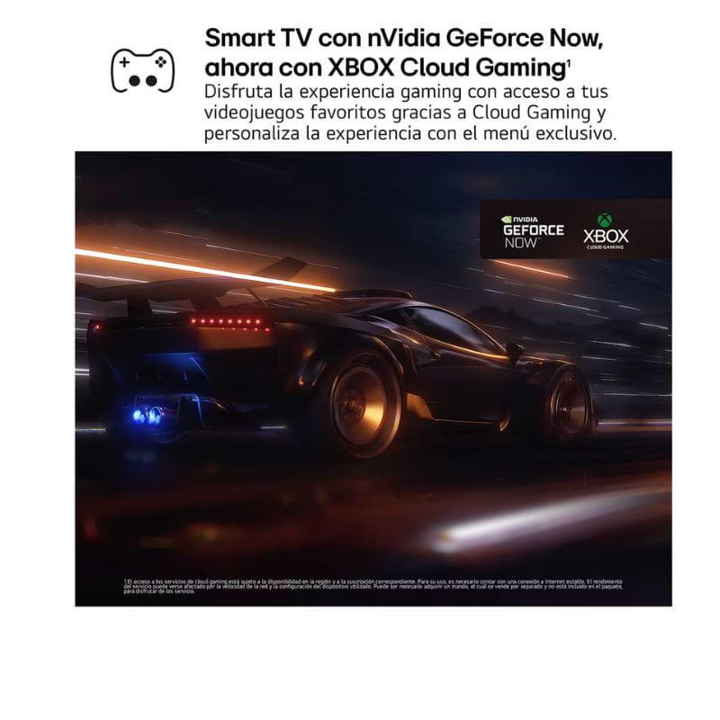 LG AI 55QNED80A6A 55 4K Ultra HD QNED Smart TV Negro, gaming