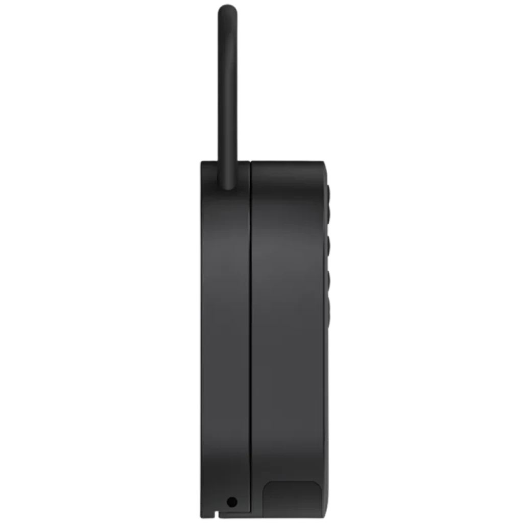 Lockin YEEUU K421 cofrezinho inteligente portátil em preto, corpo robusto, arco em U metálico e teclado numérico circular com luz indicadora e ícone de