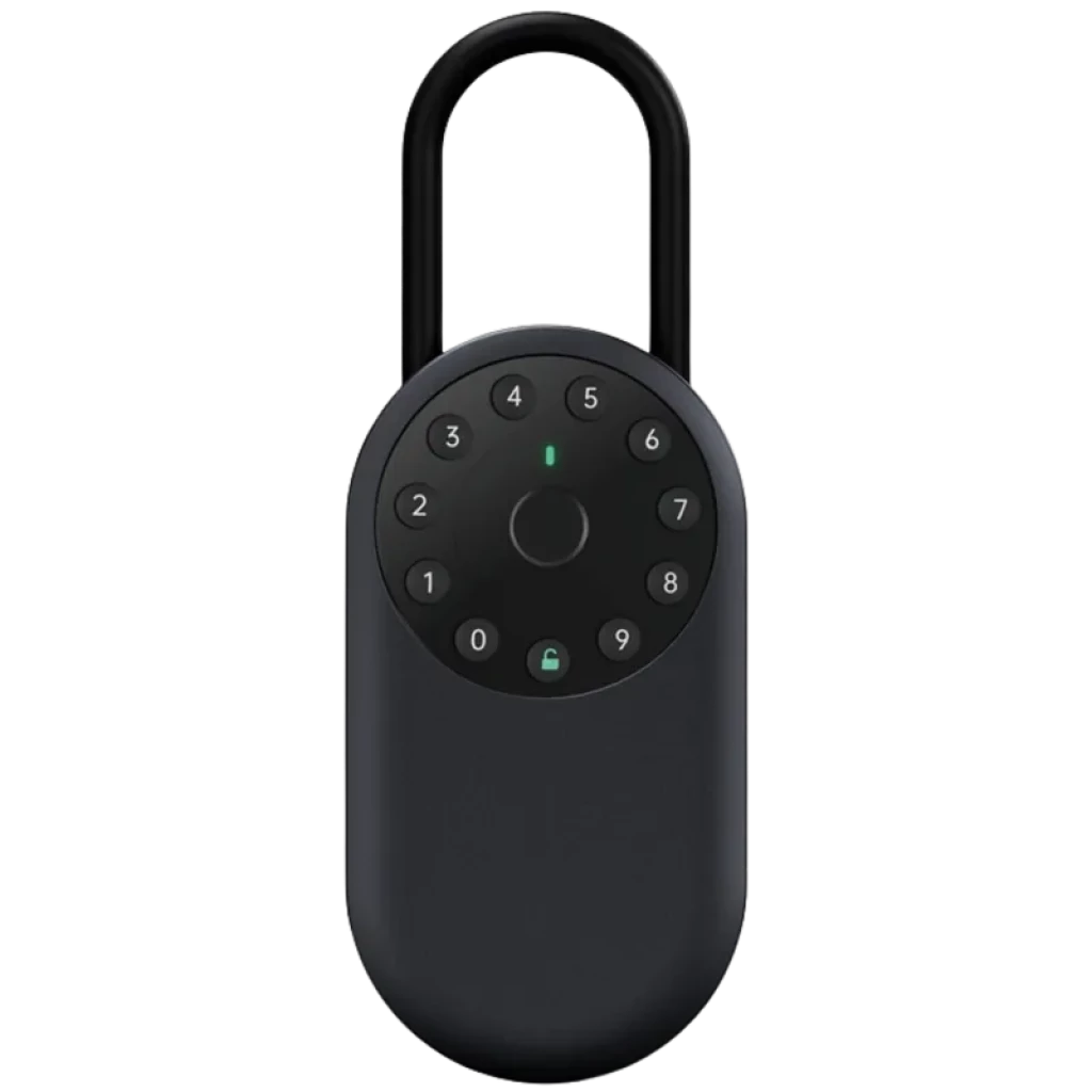 Lockin YEEUU K441 - Caja fuerte inteligente con lector de huellas dactilares y soporte para código de acceso