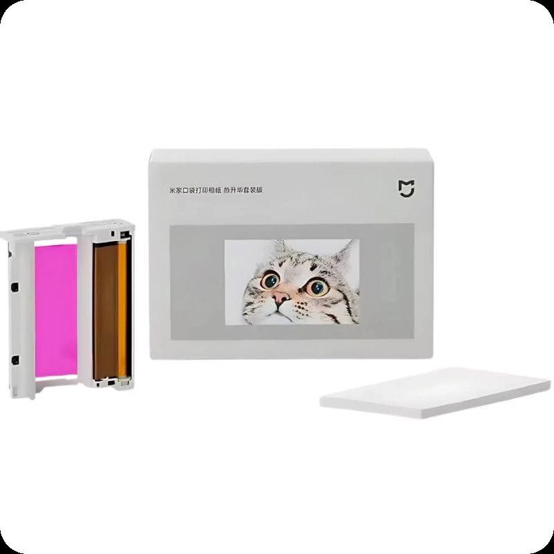 Pegatinas de papel fotográfico de sublimación para Xiaomi Photo Printer Pro (50 hojas)