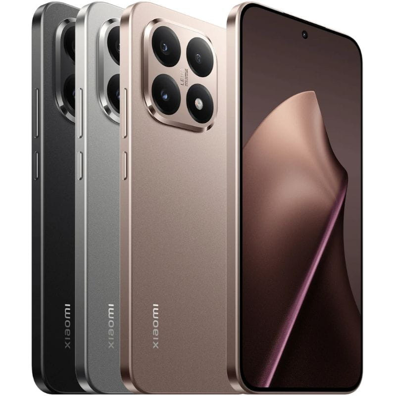 Xiaomi 15T 12 GB/512 GB Cinza, imagem em três cores disponíveis