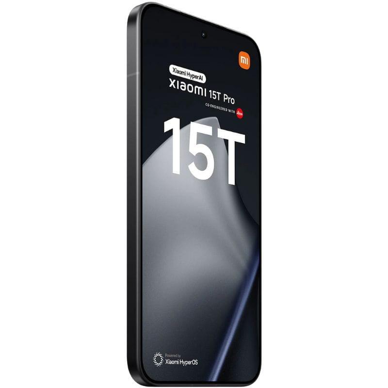 Xiaomi 15T Pro 12GB/256GB Negro, imagen lateral de la pantalla
