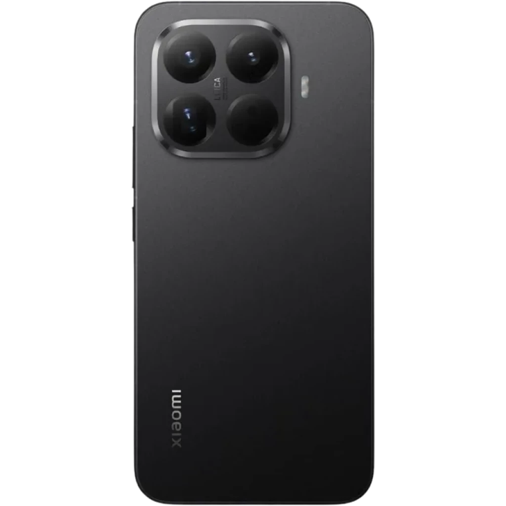 Xiaomi 15T Pro 12GB/512GB Negro con trasera mate y módulo de cámara cuadrado grande con triple lente y flash LED; logotipo Xiaomi discreto en la esquina