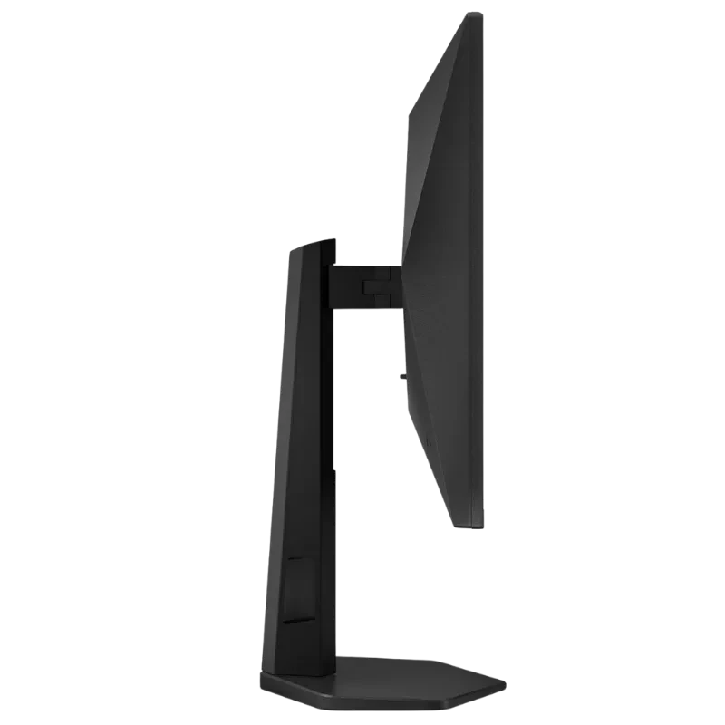 AOC 25G4SXU monitor de 25 pulgadas con perfil ultrafino, biseles mínimos y soporte ajustable robusto en color negro, ideal para setups de escritorio