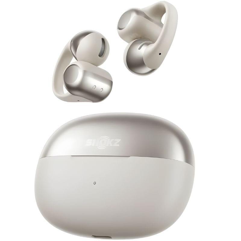 SHOKZ OpenDots ONE Gris Auriculares de clip, imagen en el estuche de carga
