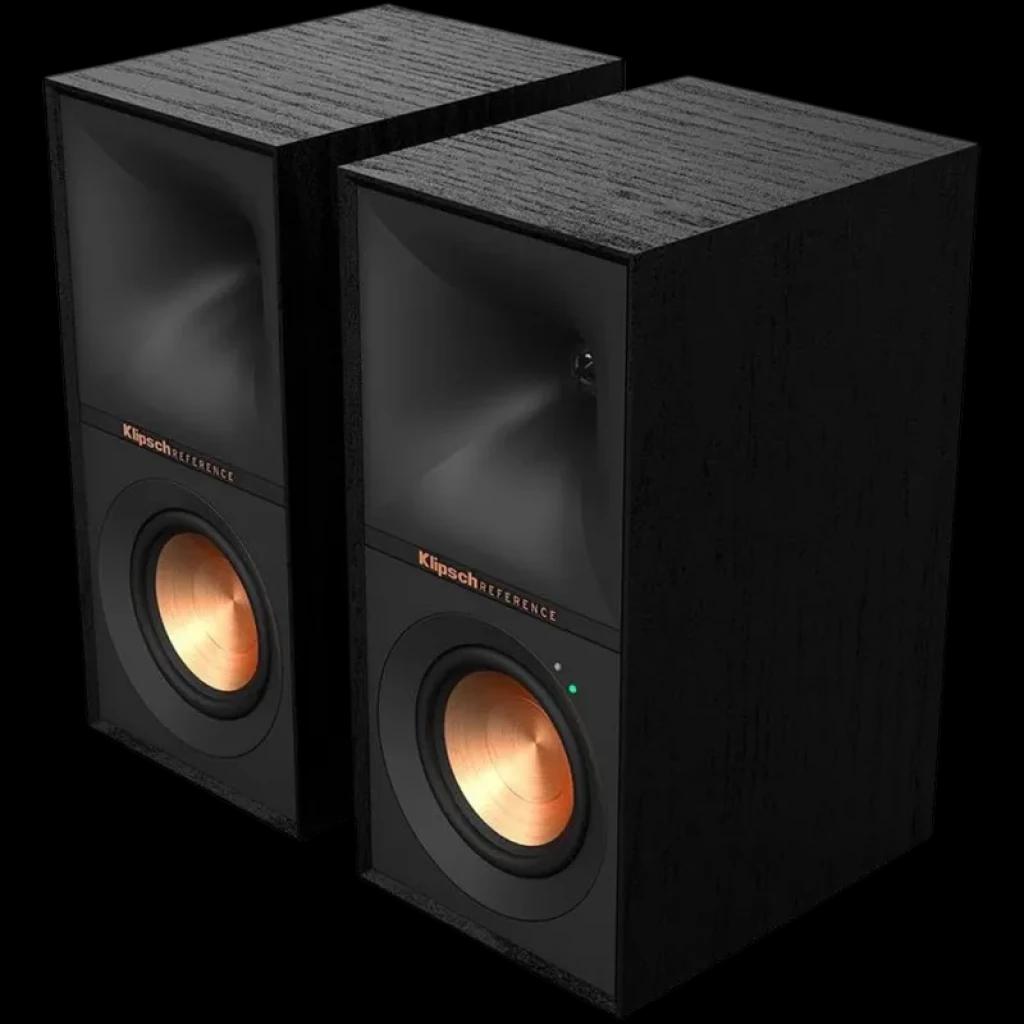 Klipsch Reference R-40PM - Colunas ativas de prateleira (par) 70 W