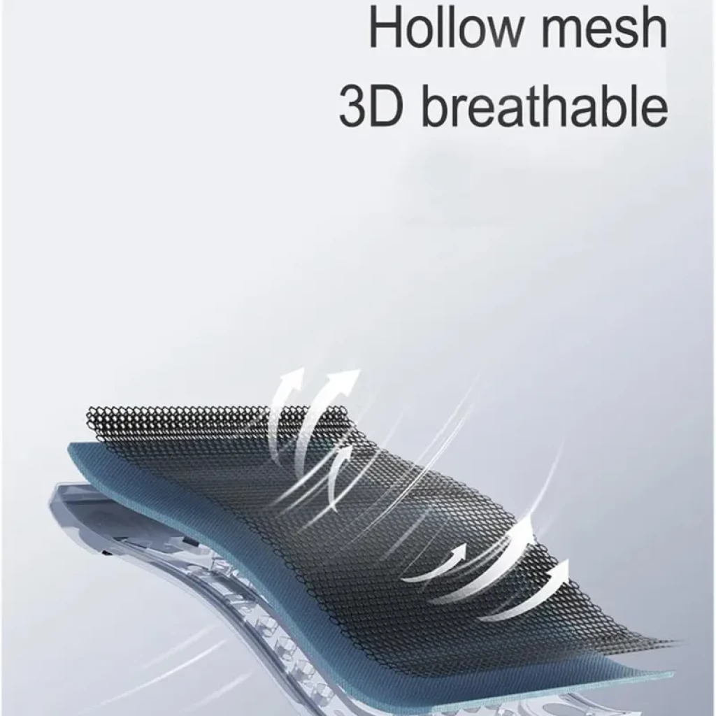 Malla hueca 3D transpirable con flujo de aire; componente de la Funda de asiento 24V con ventilación 16 ventiladores y masaje para confort y frescura