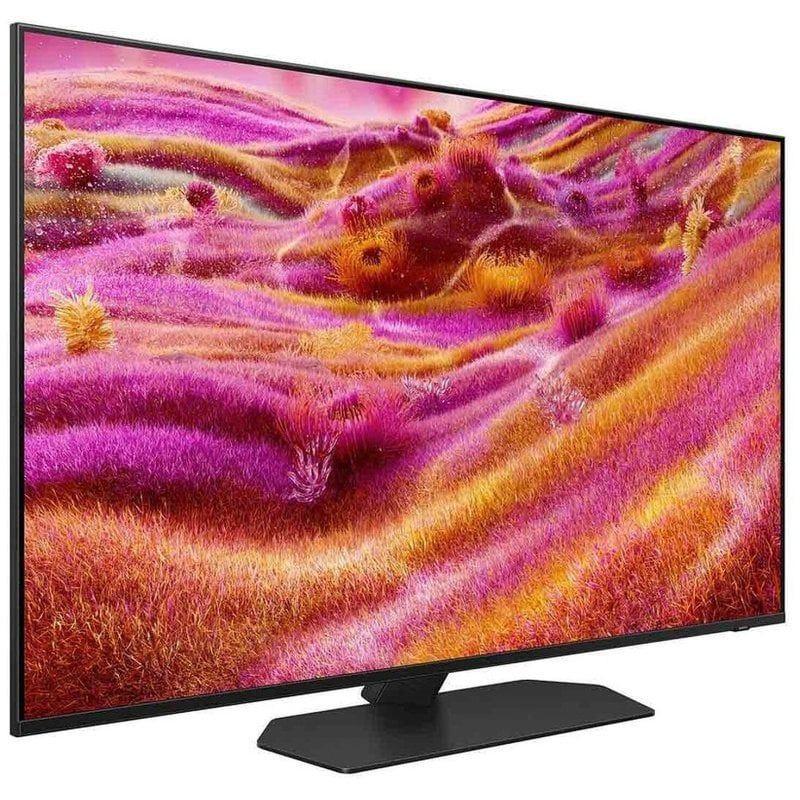 Samsung QE55QN90FAT 55" 4K Ultra HD QLED Smart TV Noir Titane, vue de face