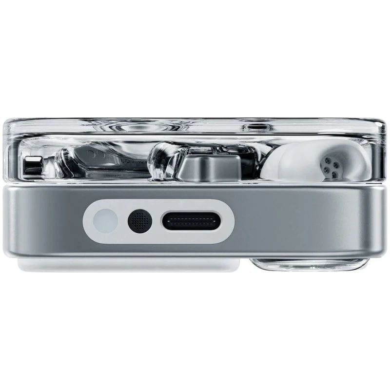 Nothing Ear (3) Branco imagem dos conectores do estojo de carregamento