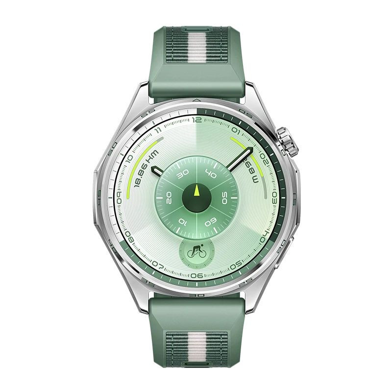 Frontale de Huawei Watch GT6 Vert