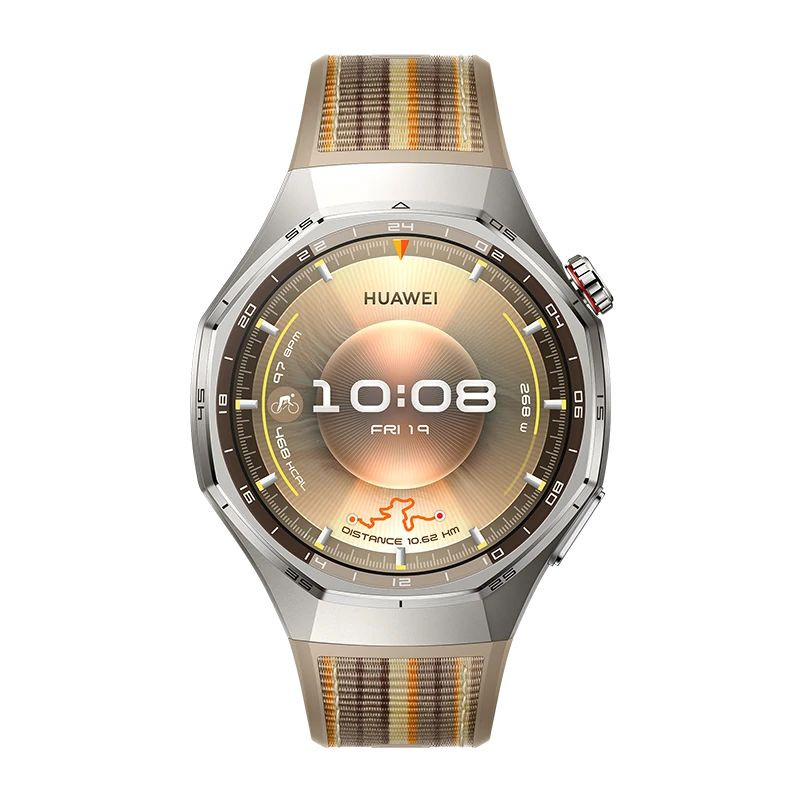 Frontale de Huawei Watch GT6 Pro Marron