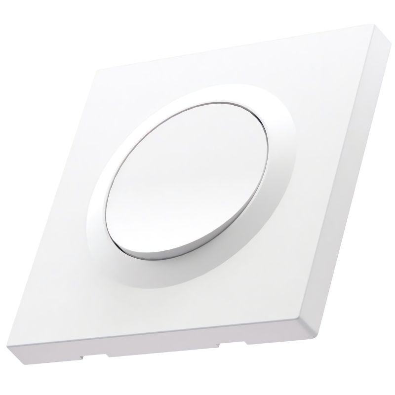 SONOFF E1GS Blanco - Carcasa de interruptor de pared inteligente, vista a 45º
