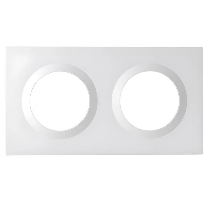 SONOFF EF2G Blanco - Marco doble para interruptores inteligentes de pared