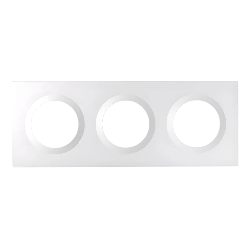 SONOFF EF3G Blanco - Marco triple para interruptores inteligentes de pared