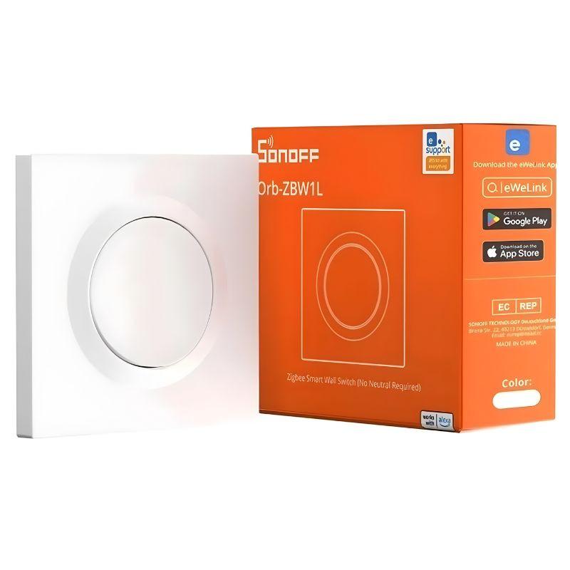 SONOFF ZBMINIL2-E ZigBee Blanco - Interruptor inteligente de pared, embalaje