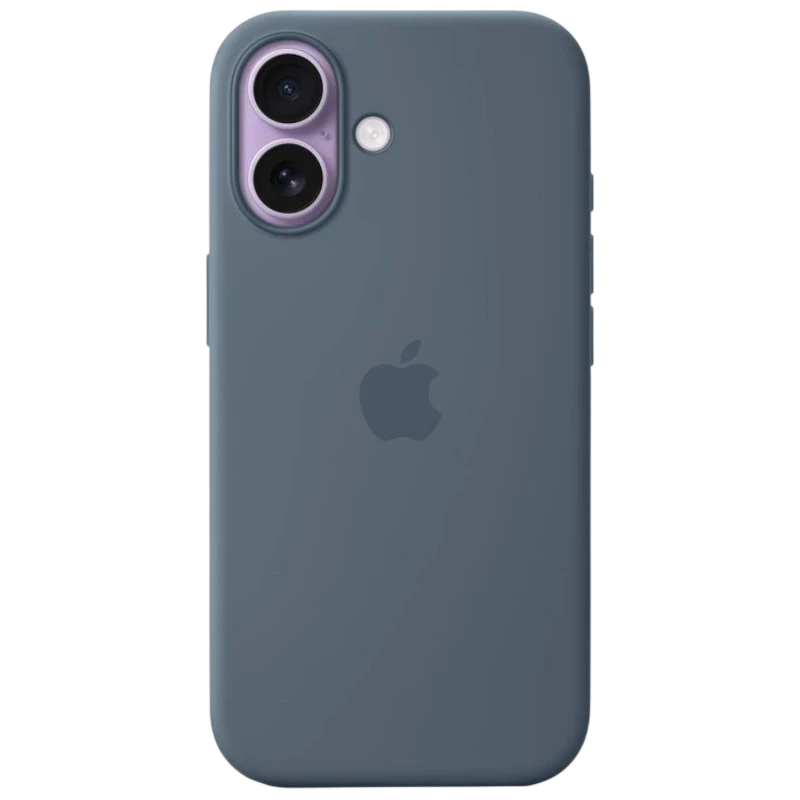 Capa de silicone com Magsafe para iPhone 17 - Azul marinho