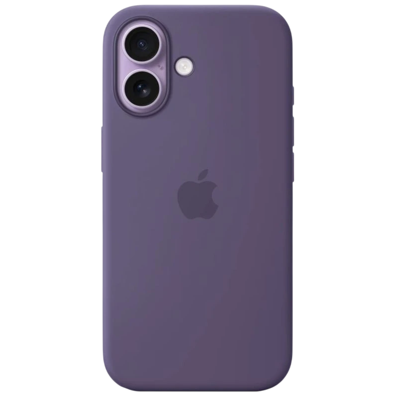 Capa de silicone com Magsafe para iPhone 17 - Névoa Lilás