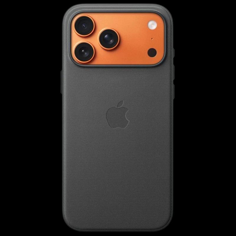 Coque tressé technique avec Magsafe pour iPhone 17 Pro Max - Noir