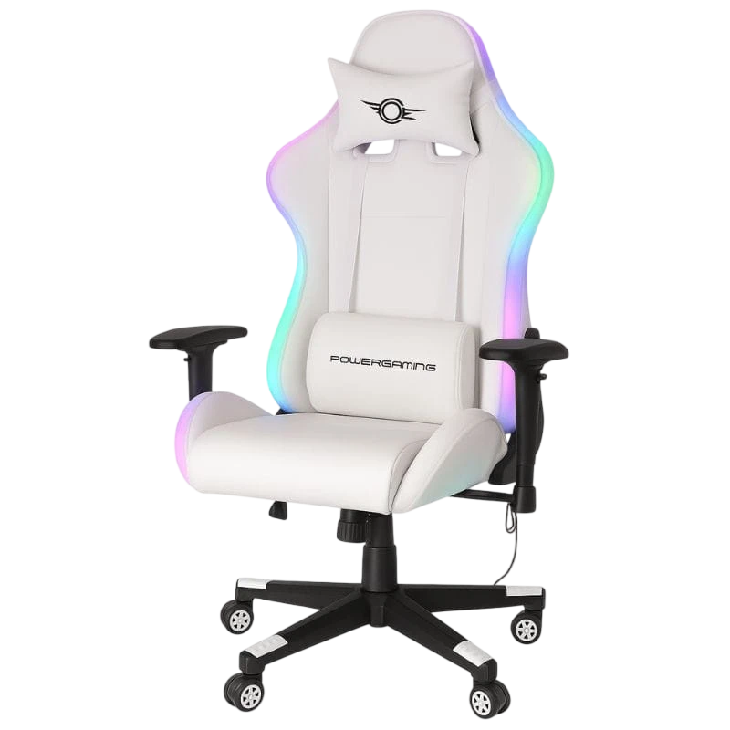 Silla Gaming PowerGaming Lilith RGB Blanco