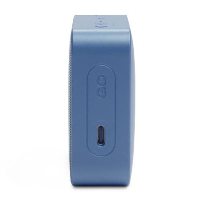 JBL GO Essential 2 Azul vista de los conectores
