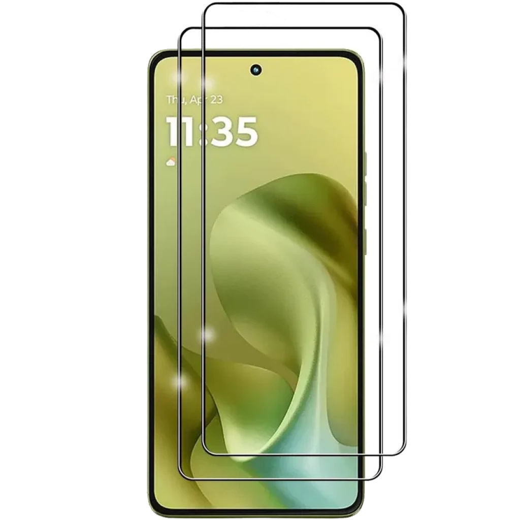  Pack x2 Protector  de ecrã de vidro temperado Motorola Moto G86 Full Screen 3D