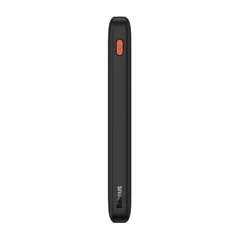 Latérale droite de Baseus Airpow 10000mAh 20W Noir - Powerbank